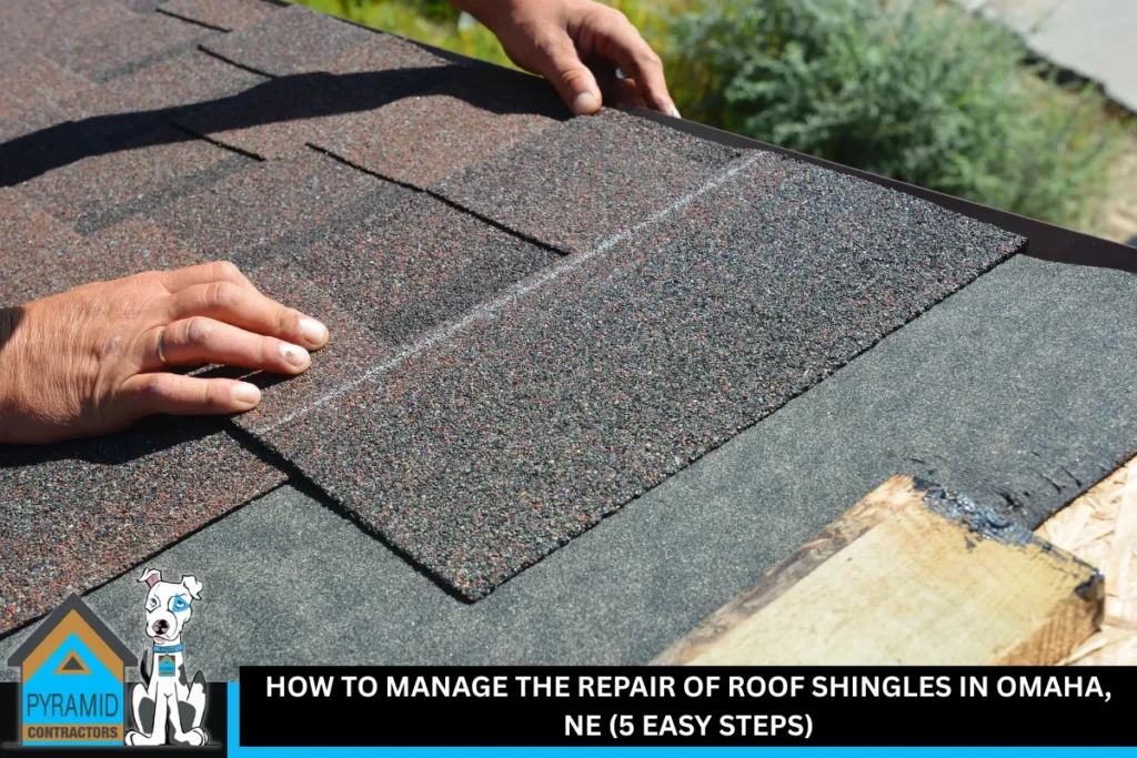 How to Manage the Repair of Roof Shingles in Omaha, NE (5 Easy Steps)